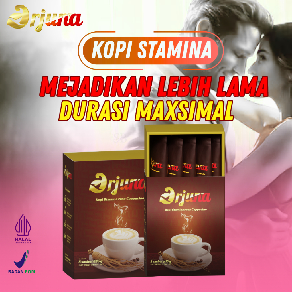 

ARJUNA KOPI STAMINA Pria Kopi Instan Membantu Durasi Lebih Lama