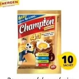 

Champion Energen - 1Renceng 10 Sachet@30gr