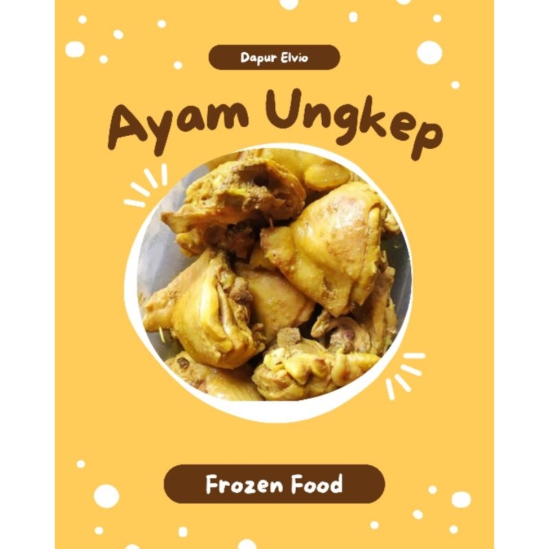 

Ayam Ungkep Serundeng Frozen 1 Ekor|Masakan Rumahan|Frozen Food