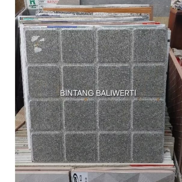 Keramik Carpot Garasi Taman / Keramik 40x40 Kasar