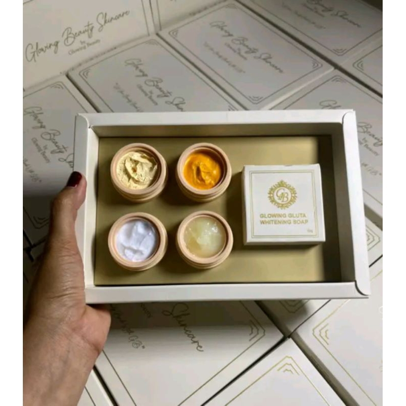 GB SKINCARE (5 in1)/Produk malaysia/ORI100%/Glowing Beauty Skincare 
