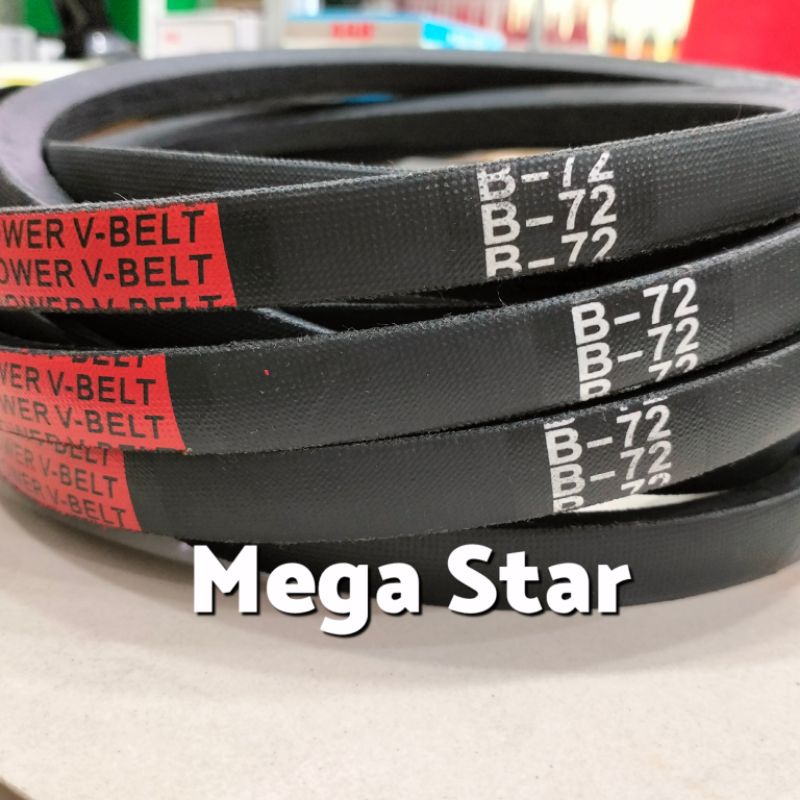 VAN FAN BELT V-BELT B72 B-72 B 72 Merk ASB asli