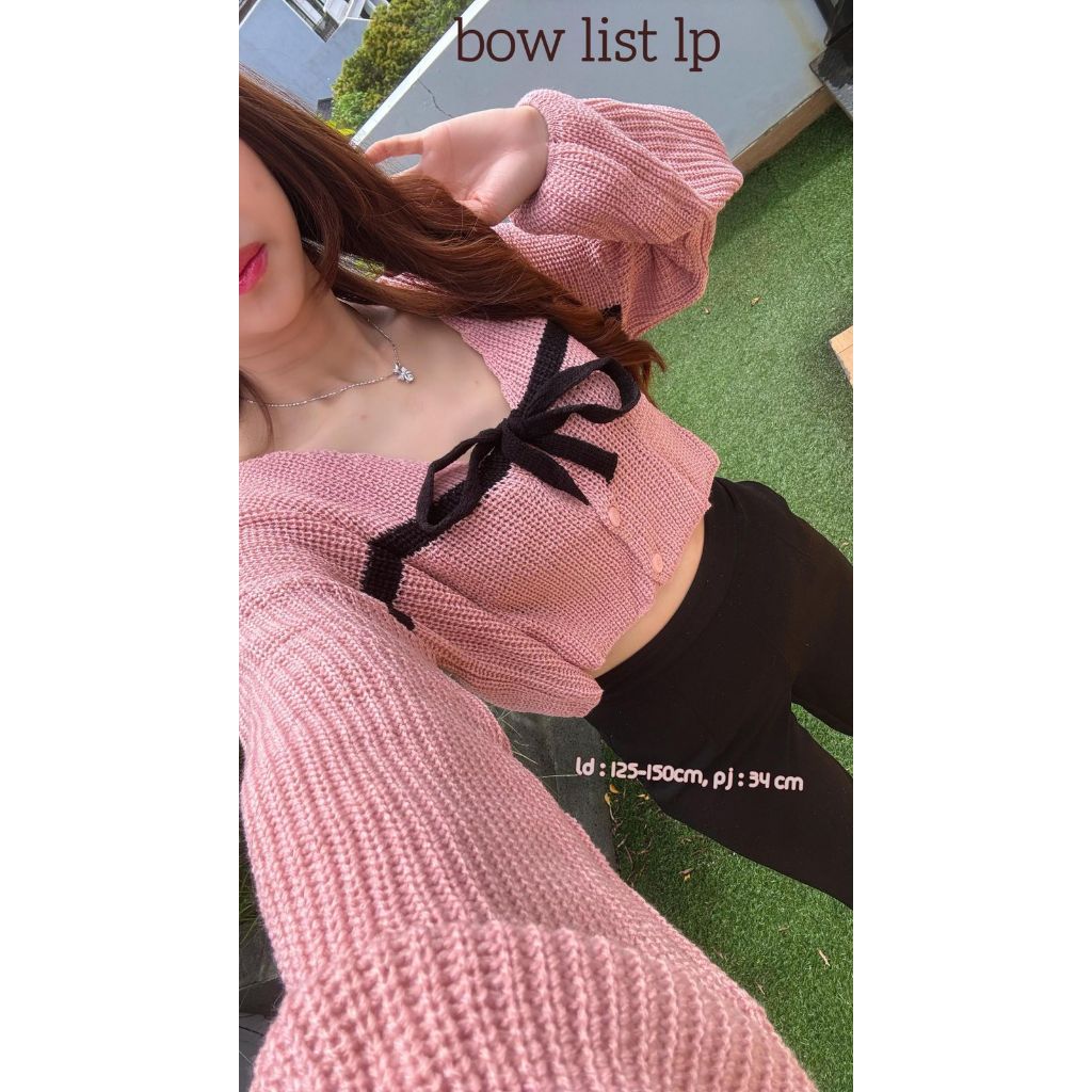 

MDLV ~Bow List Rajut Lp Korean style