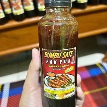 

ORIGINAL BUMBU SATE PAK PUR 1971 TAWANGMANGU SOLO BUMBU LEGENDARIS SEJAK 1971