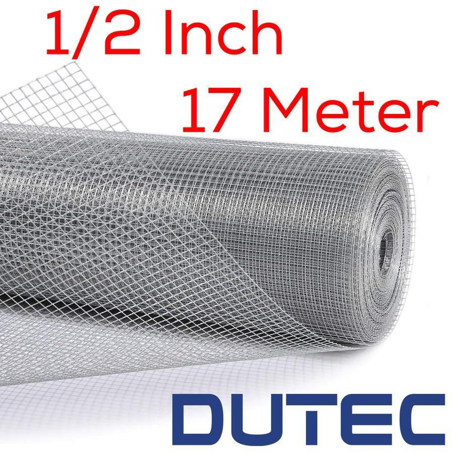 Jaring Kawat Ram Kandang Ayam Pagar Galvanis Anti Karat 1/2 inch