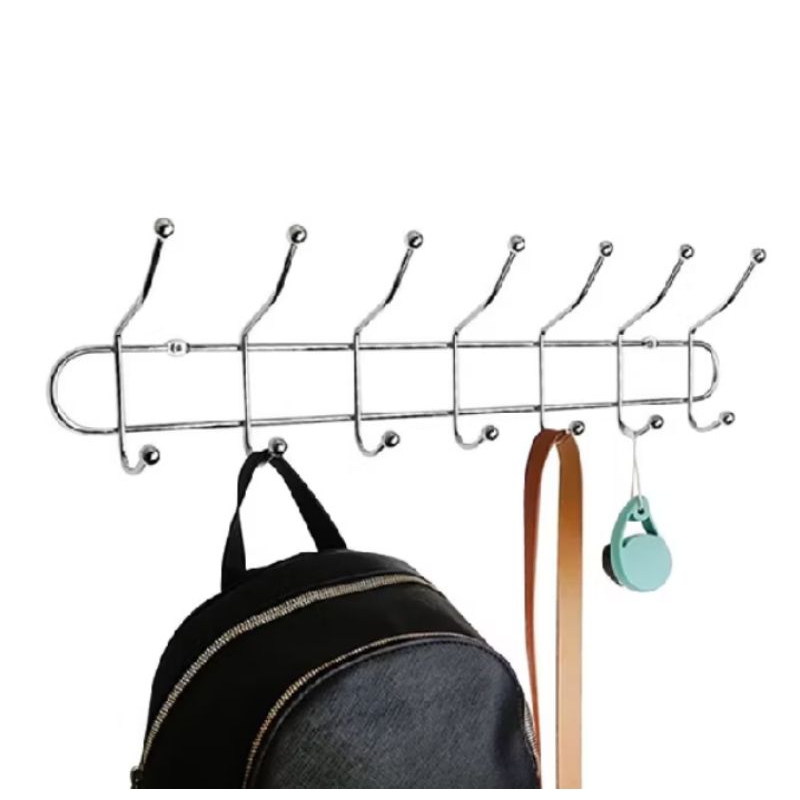 Kapstock Stainless Besar Gantungan Baju Serbaguna Gantungan tempel dinding pintu