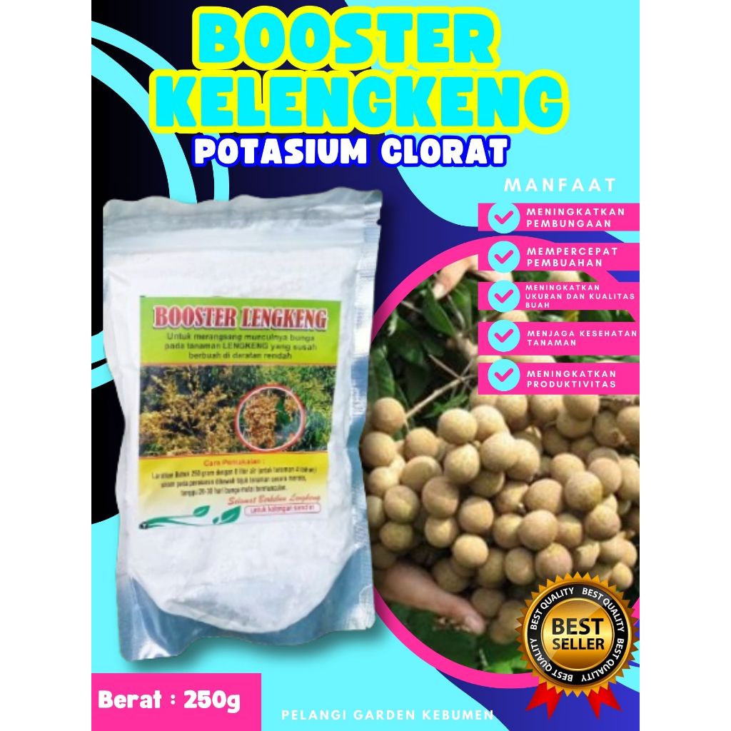 UNGGULAN  Booster Kelengkeng Murni, Booster Kelengkeng Murni 1Kg, Booster Kelengkeng Merah
