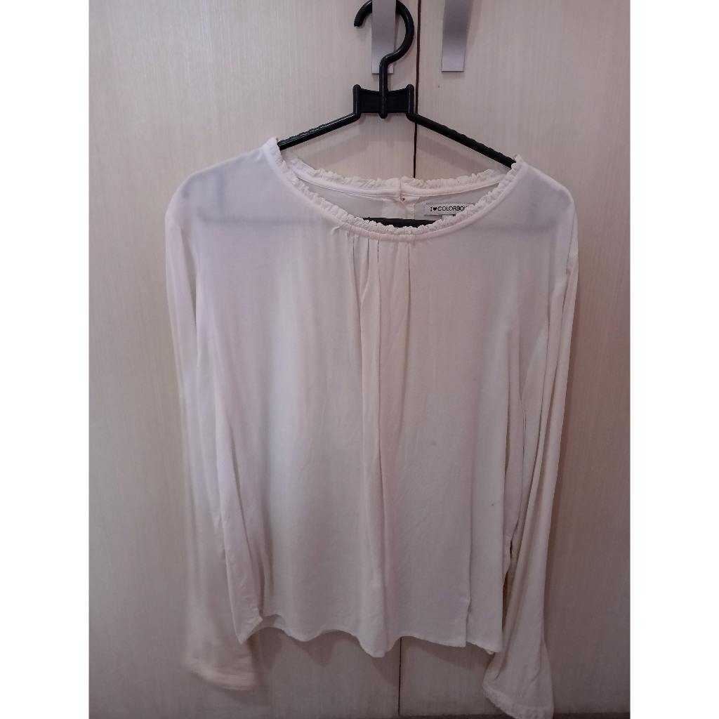PRELOVED BAJU l Atasan Wanita Lengan Panjang Merk Colorbox Bekas/ Preloved Atasan Perempuan Warna Pu