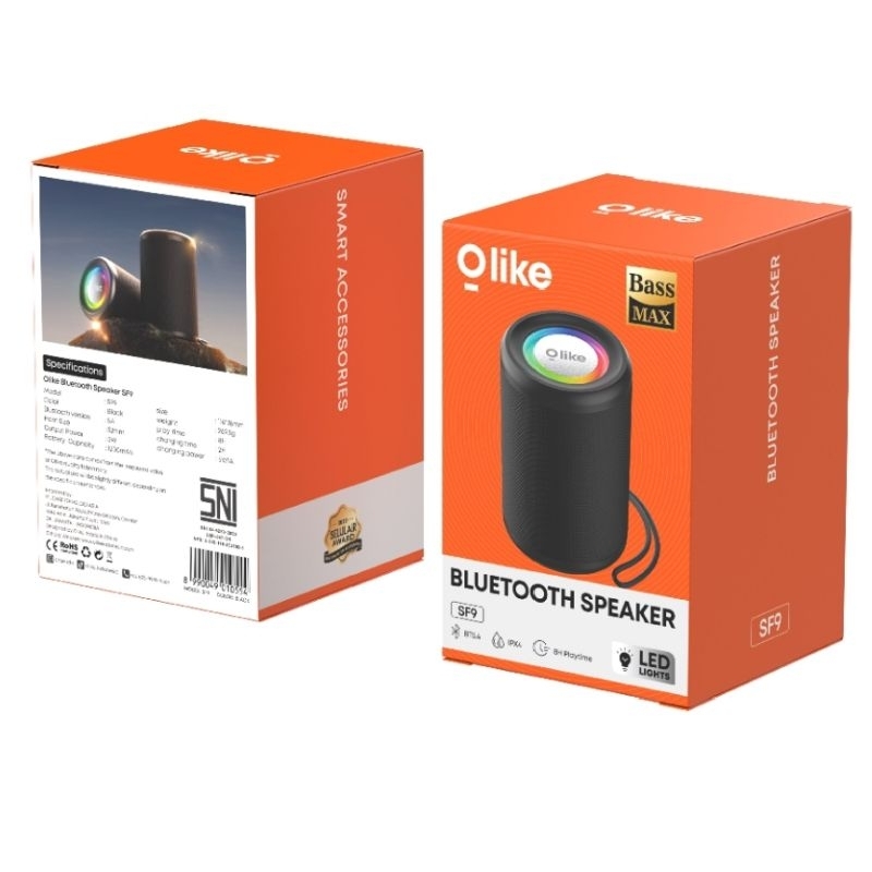 BLUETOOTH SPEAKER OLIKE SF9 BLACK ORIGINAL