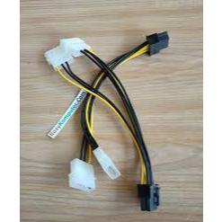 Kabel Power VGA 8 Pin Adapter 2 molex to 8 pin