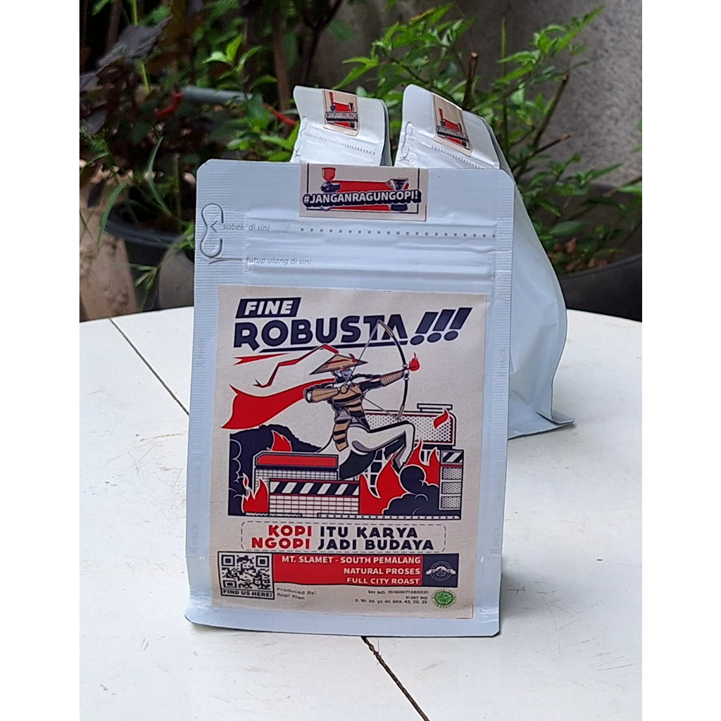 

Kopi Robusta Natural Clasik 100 Gram Fine Central Java South Pemalang