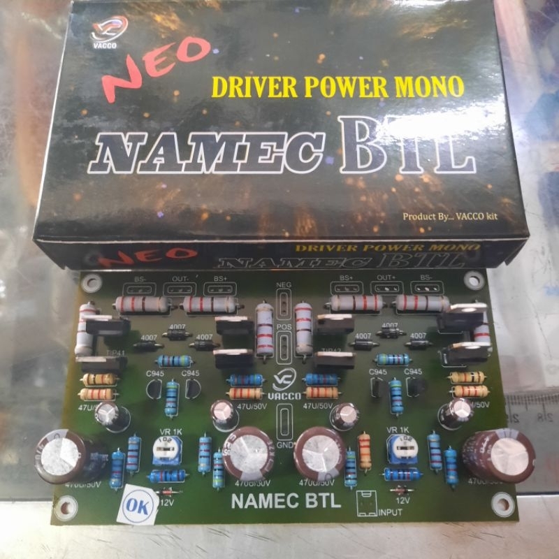 DRIVER POWER MONO NAMEC BTL NEO