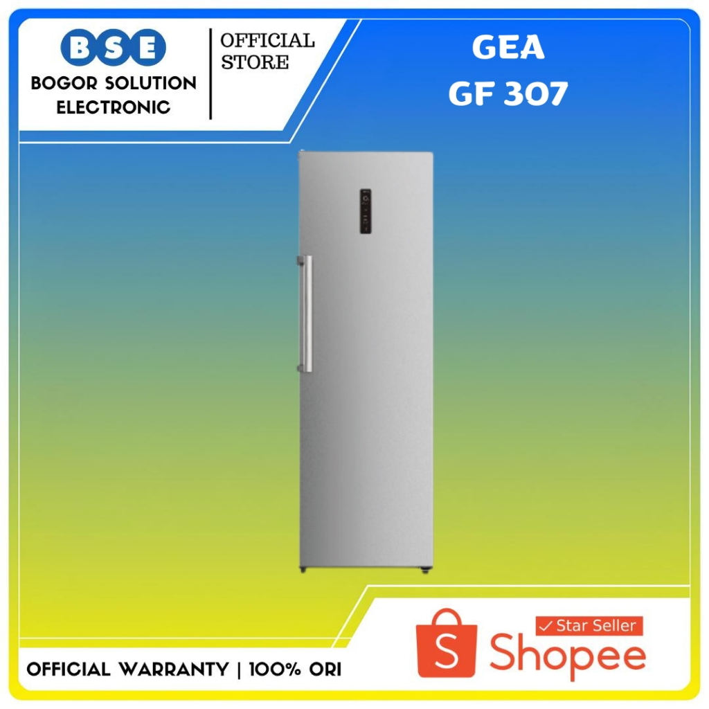 Kulkas Frezeer Gea 307 Liter GF-307 Gea GF 307 307Liter Kulkas Frezeer