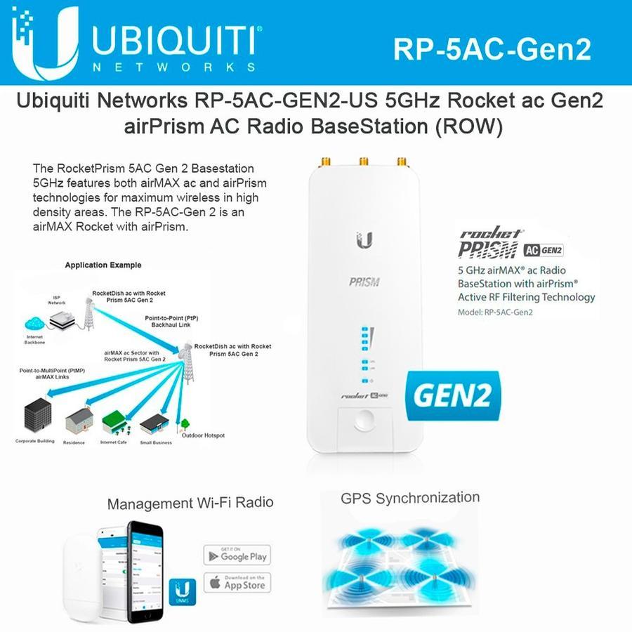 Ubiquiti Rocket 5AC PRISM GEN2 RP-5AC-GEN2