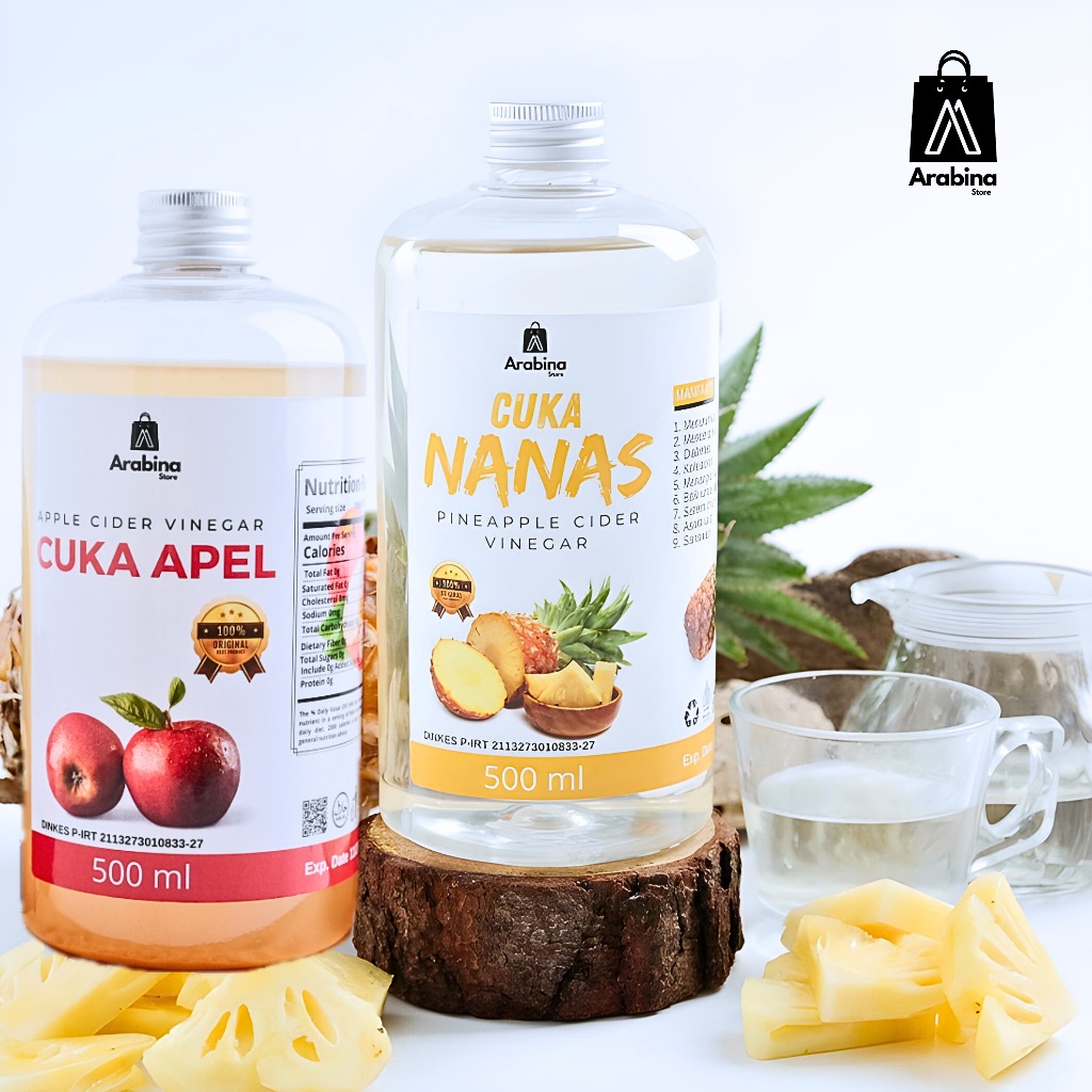 

Arabina Paket Diet Cupelnas Cuka Apel Nanas Detoks Alami