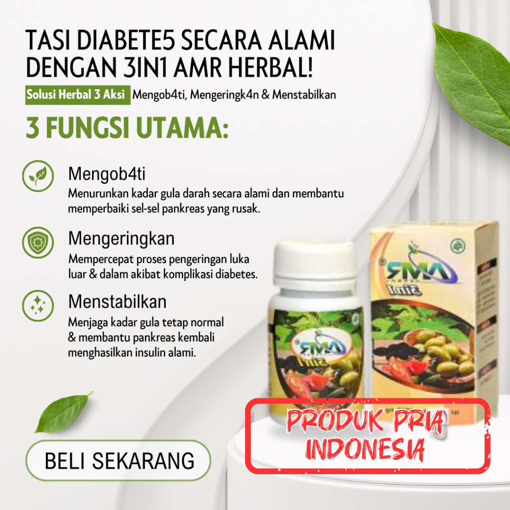 

Herbal Untuk Diabetes Tiga Manfaat Dalam Satu Kapsul