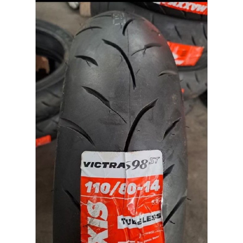 BAN MAXXIS VICTRA 110/80-14 TUBLES/BAN LUAR DEPAN NEW AEROX/BAN DEPAN MAXXIS AEROX LAMA/BAN DEPAN AD