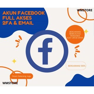 AKUN FB  FACEBOOK 2FA AWET UNTUK SPAM
