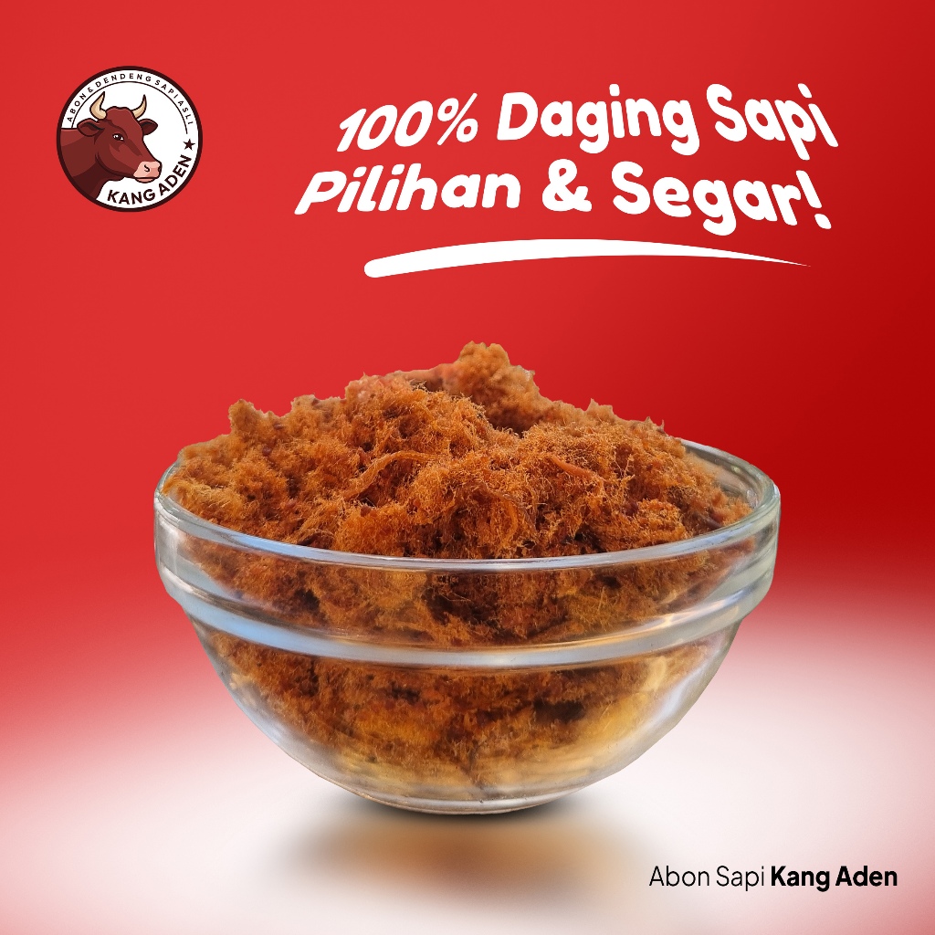 

Abon Sapi Asli Kang Aden - Resep Warisan Lebih dari 50 Tahun!