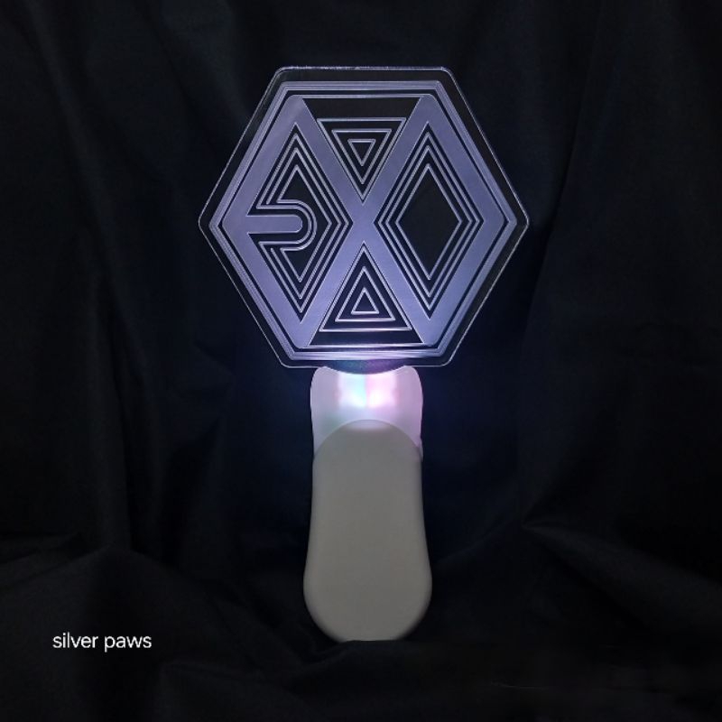 [BACA DESC] Lightstick EXO Fanmade by silver paws