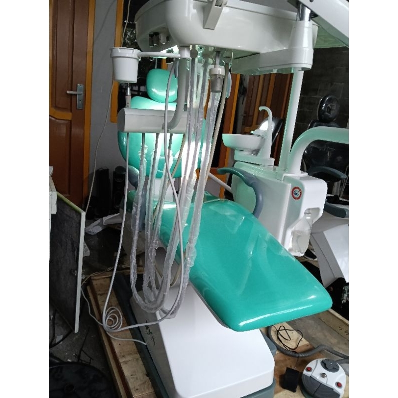 DENTAL UNIT ROSSON N1 2ND LAMPU LED/DENTAL UNIT  SECOND MURAH PAKET KOMPLETE