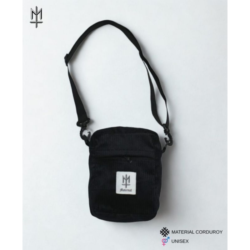 MATERNAL DISASTER - Tas Slempang Slinbag Corduroy