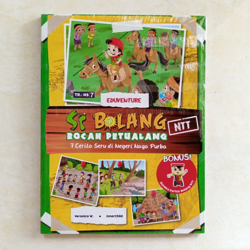 Buku Anak Si Bolang 7 Cerita Seru di Negeri Naga Purba NTT