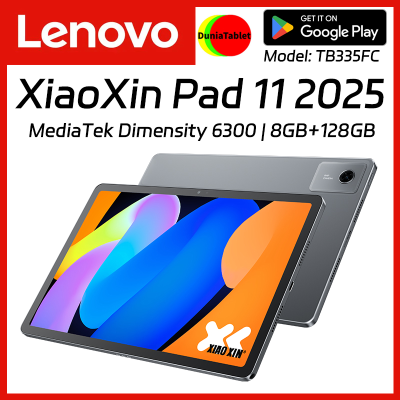 Lenovo XiaoXin Pad 11 2025 MediaTek Dimensity 6300 8/128G 11 inch 2.5K Screen WIFI Android Tablet