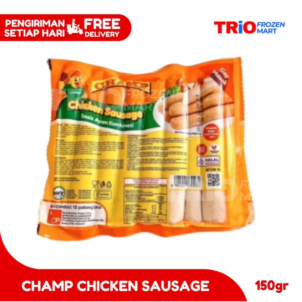 

CHAMP Chicken Sausage / Sosis Ayam 150gr