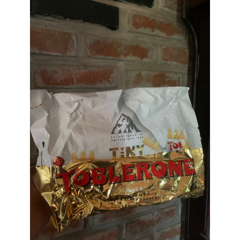 

toblerone tiny white