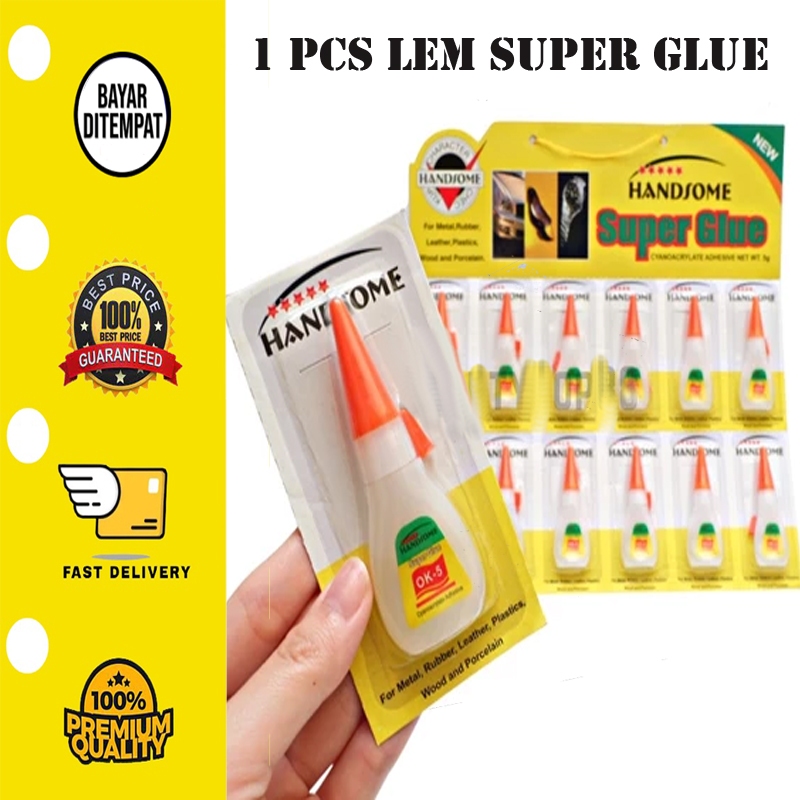 

Lem Tetes Super Kuat Power Instant Glue Glu Lem Korea Lem Sepatu Lem Tetes Cepat Kering