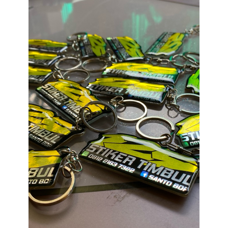 

Merchandise 125 Stiker timbul