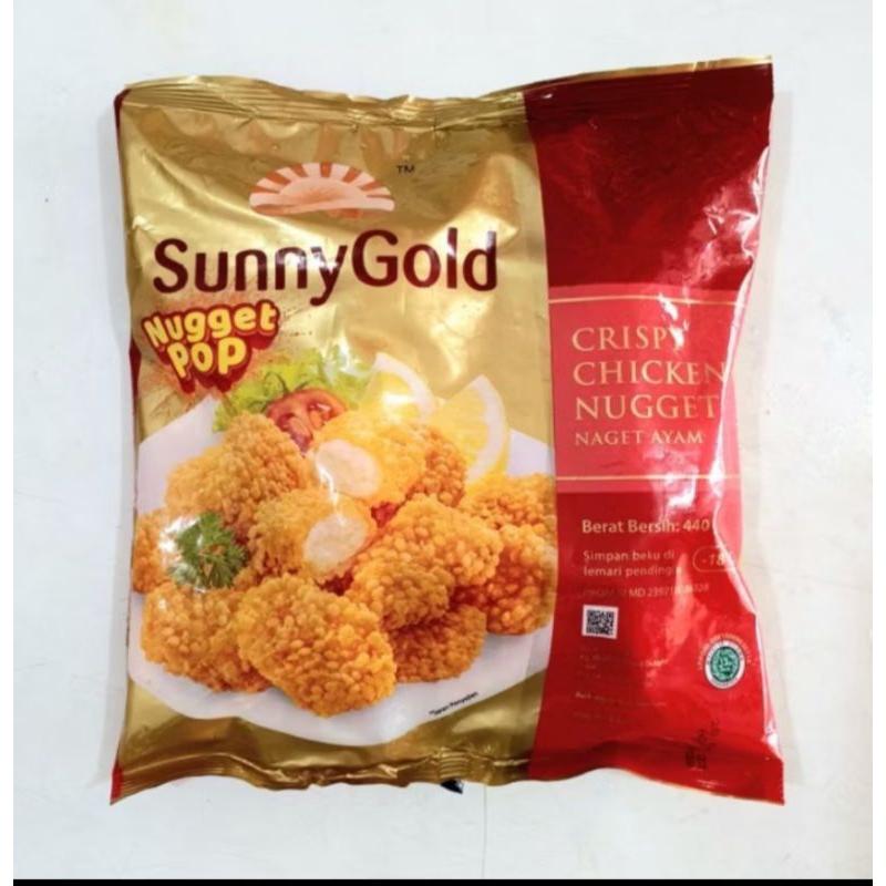 

Sunny gold chicken nugget pop 440gr