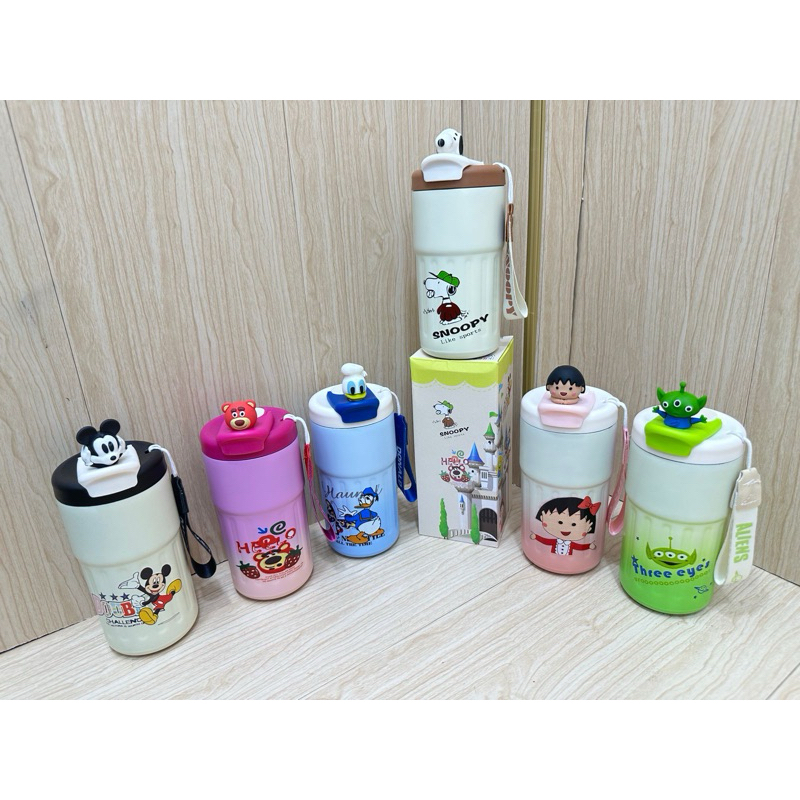 tumbler anak 3D high vacuum cup karakter