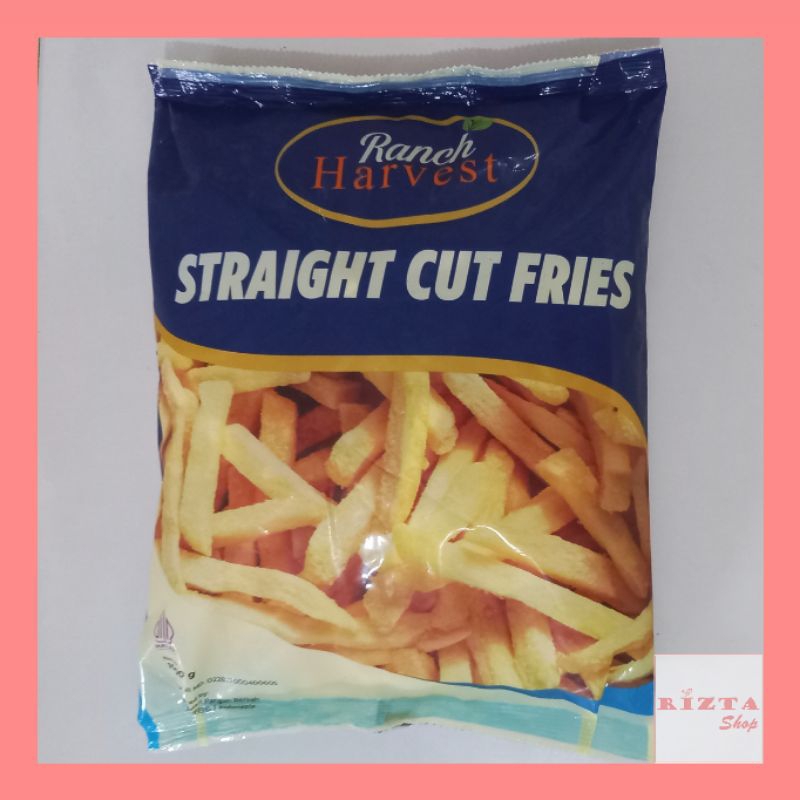 

Ranch Harvest Straight Cut Fries / Kentang Goreng Beku Straight Cut 1kg