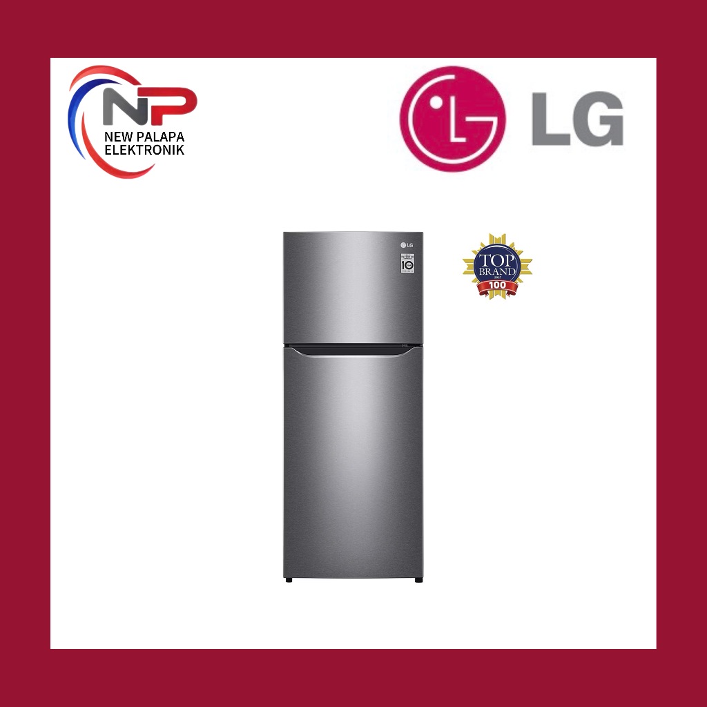LEMARI ES LG GN-B202/ LEMARI ES LG 2 PINTU /  LEMARI ES LG 2 PINTU MURAH