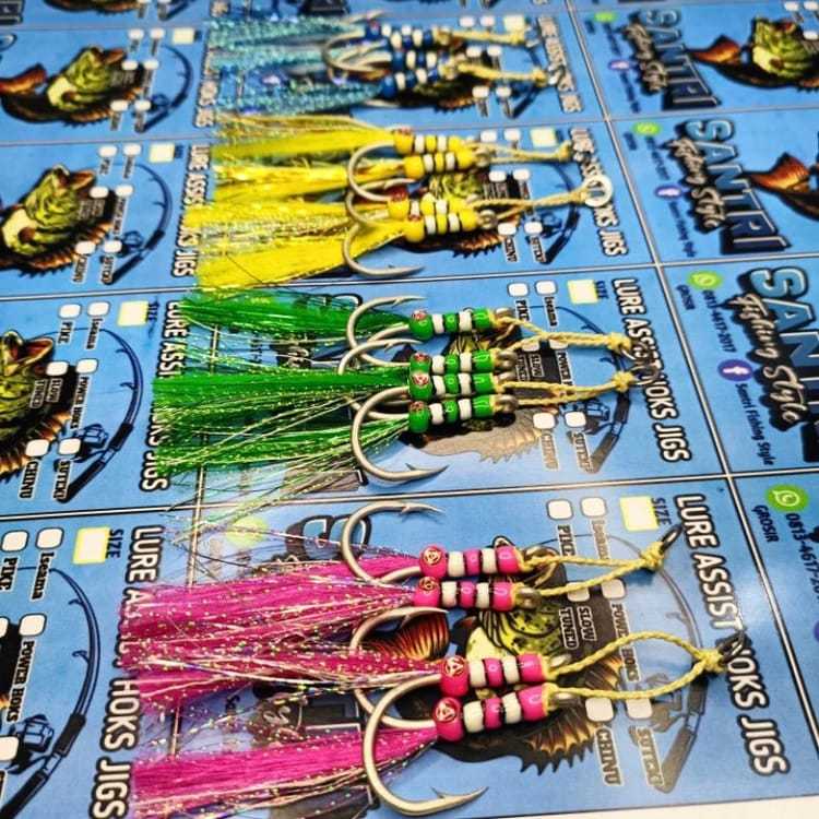 Assist hook franco jig ligt jig 60gram - 200gram Assist jigging GID