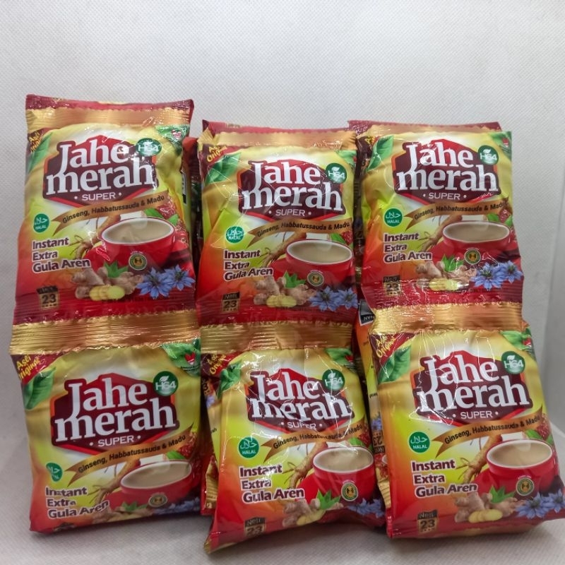 

Jahe Merah Gula Aren H64 isi 12 sachet
