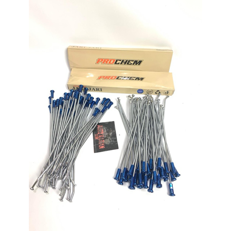 jari jari ruji klx Dtracker CRF WR 155 ring 17 Supermoto dan ring 18 21 hole 36 harga sepasang depan