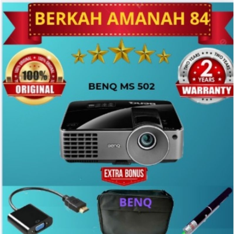 PROYEKTOR BENQ MS 502P SVGA 2700 LIMENS
