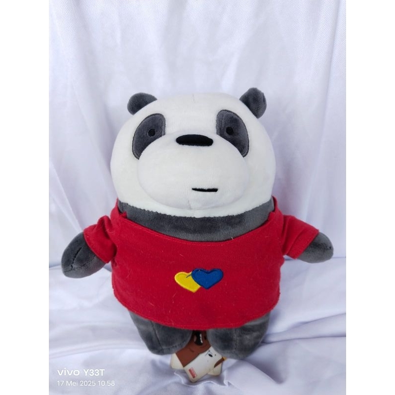 boneka panda we bare bears (miniso)