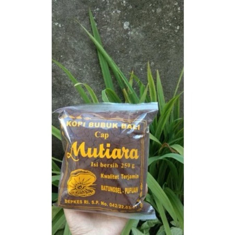

Kopi Bubuk Bali Asli Mutiara 250gr