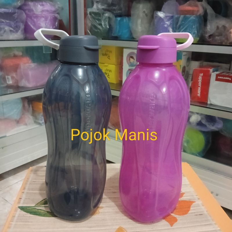 Botol minum jumbo  eco 2 liter  tupperware with handle