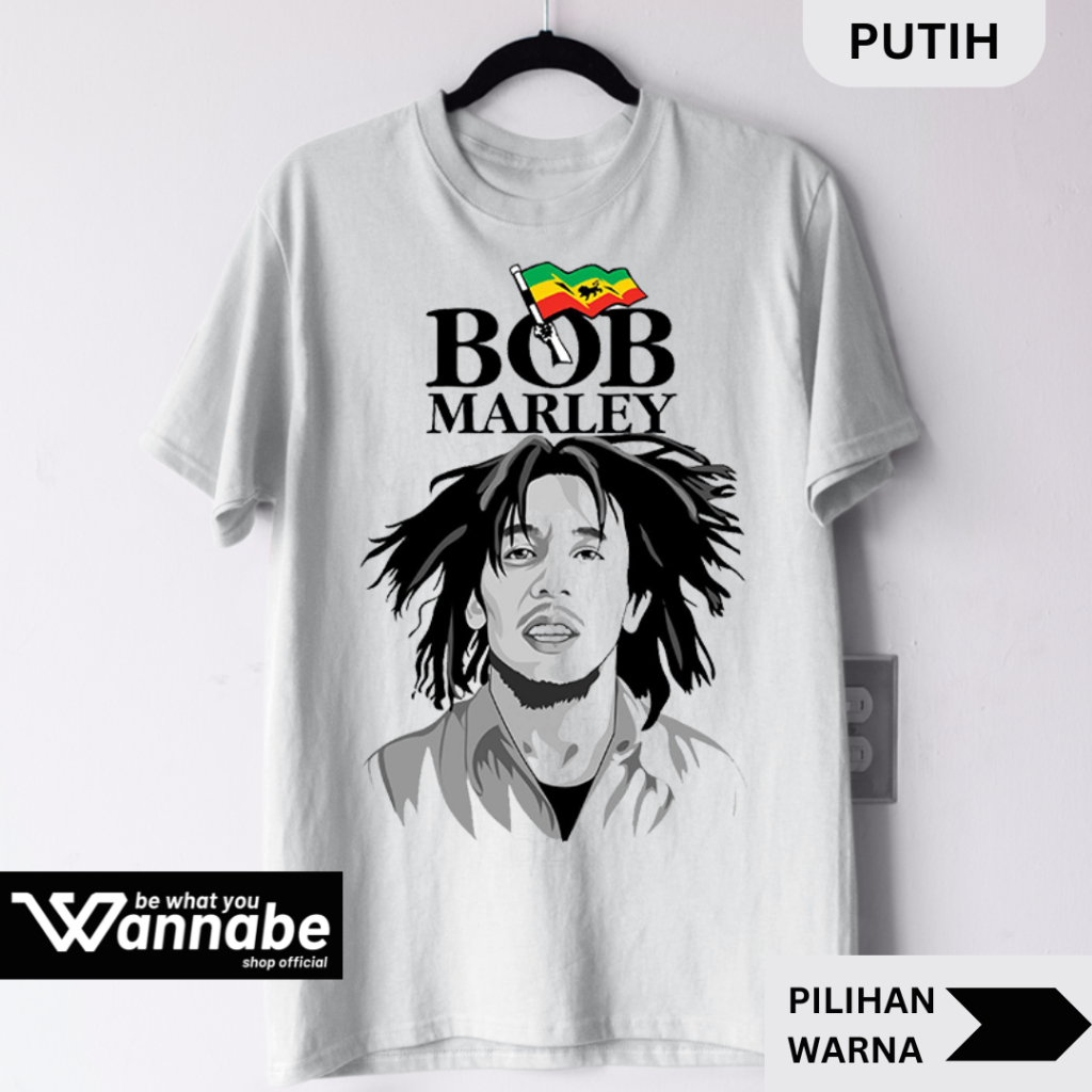 KAOS BAND BOB MARLEY 12 KAOS BIGSIZE JUMBO S - 7XL PREMIUM DAN KAOS ANAK BAND 2 - 13 TAHUN