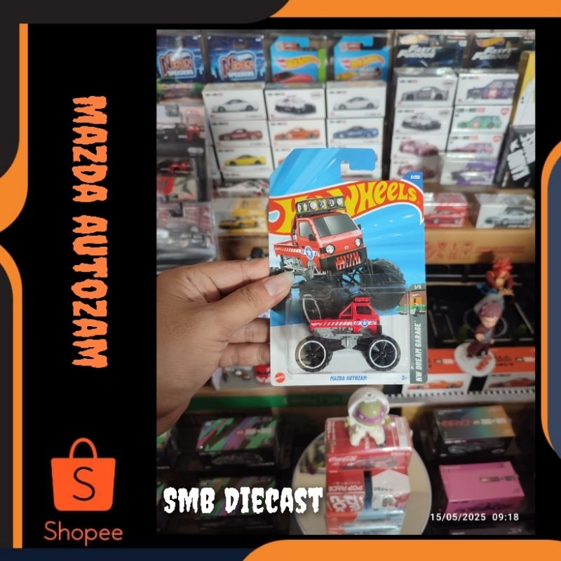 HOT WHEELS MAZDA AUTOZAM MERAH