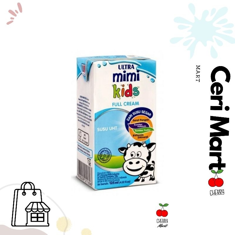 

*ceeri mart* susu ultramimi kids 125ml satuan//susu ultramimi 125 ecer