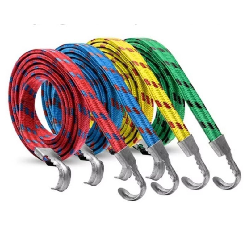 TALI SERBAGUNA BAGASI TALI ELASTIS MOTOR KAIT PIPIH BAGASI 3M