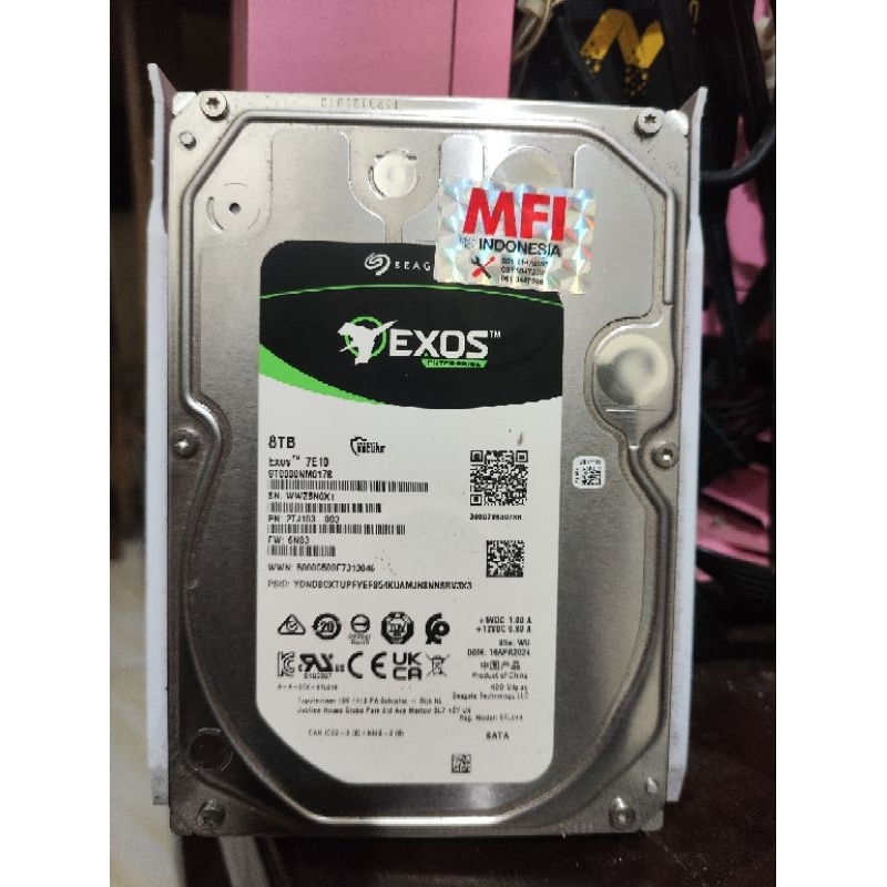 Hardisk Seagate EXOS 7E10 8TB