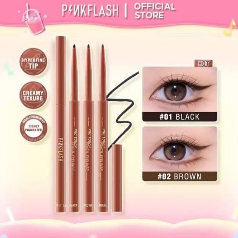 (TERLARIS) PINKFLASH EYELINER PENCIL/ EYELINER PENCIL/ PINKFLASH