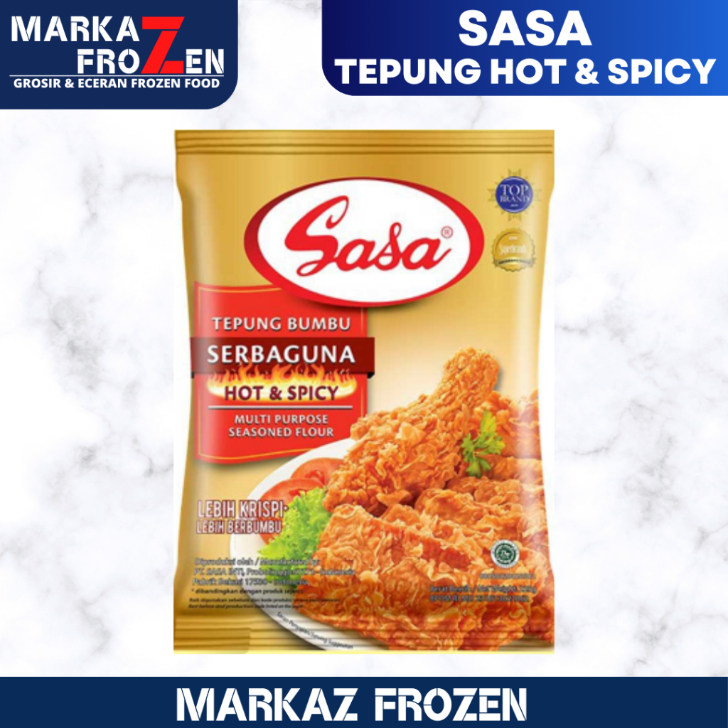 

SASA TEPUNG BUMBU HOT & SPICY 210GR